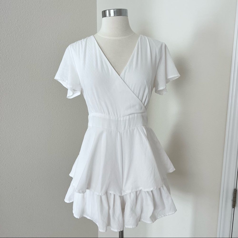 Altar’d State Allure White Romper